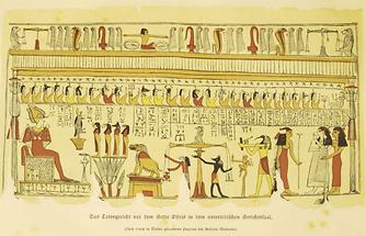 Totengericht vor Osiris