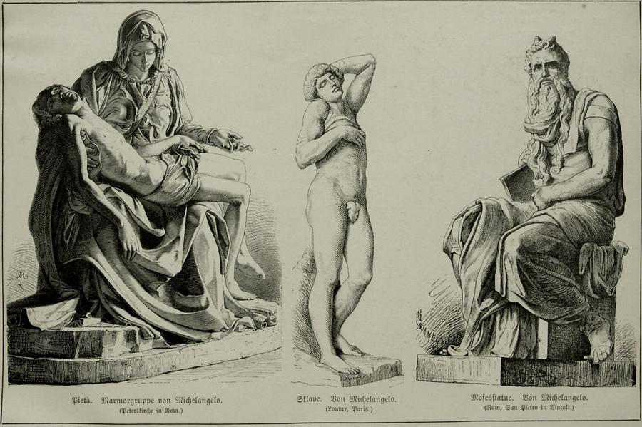 Illustration Bildhauerkunst (Tafel XVI)