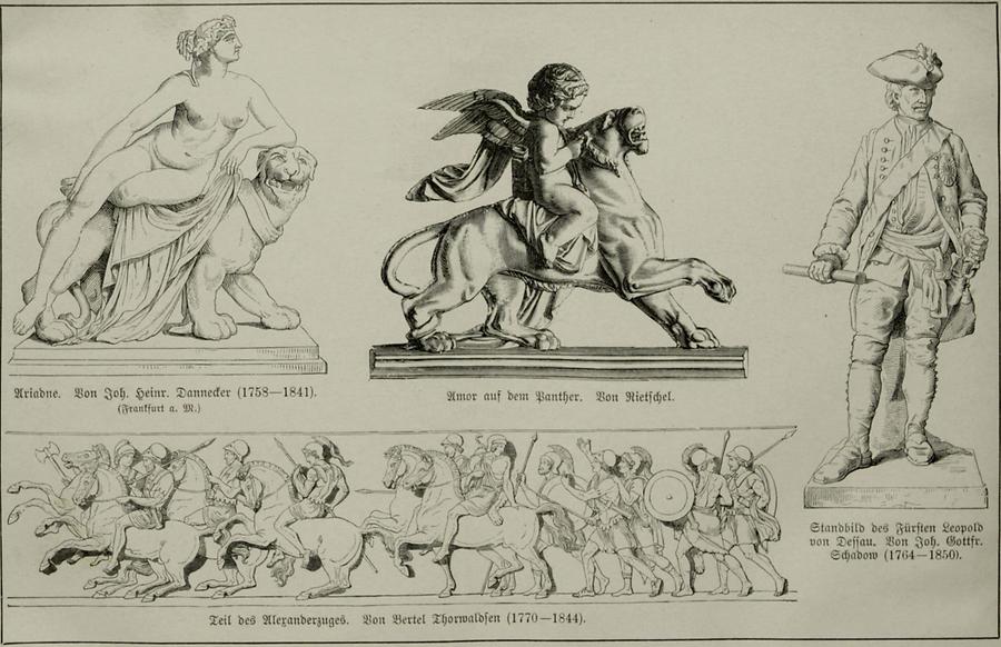 Illustration Bildhauerkunst (Tafel XVIII)