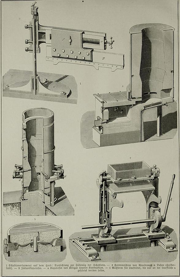 Illustration Eisengießerei