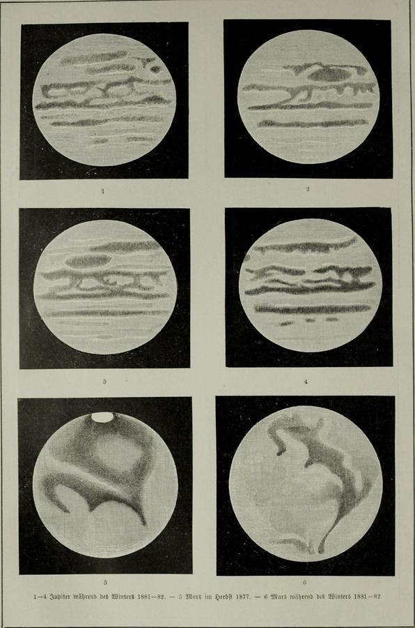 Illustration Planeten (Tafel II)