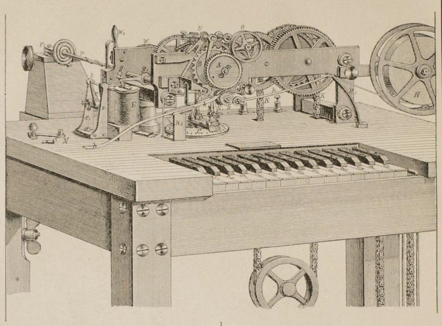 Illustration Telegraph (Tafel IIa)