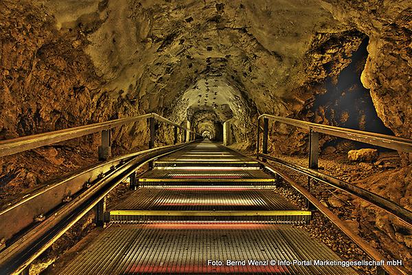 Dom im Berg Stiegenaufgang