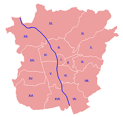 Standtbezirke in Graz