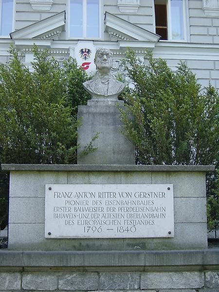 Linz, Gerstner Gedenktafel