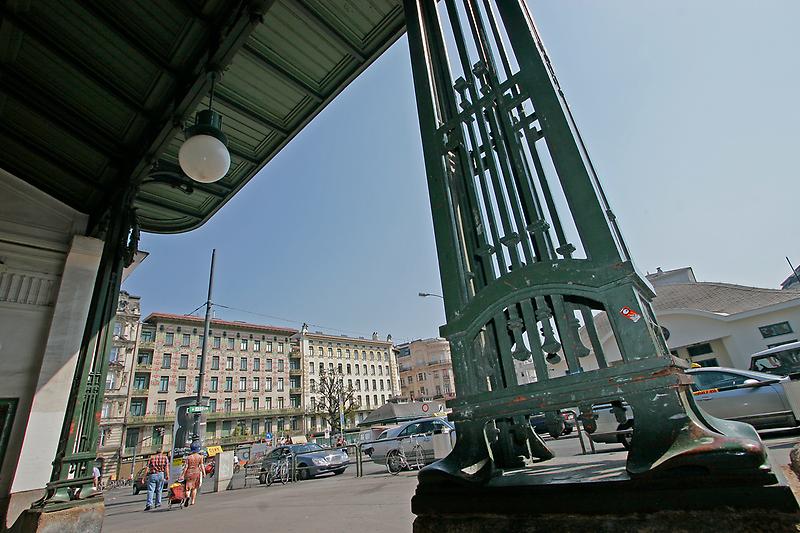 Architektur Jugendstil beim Naschmarkt