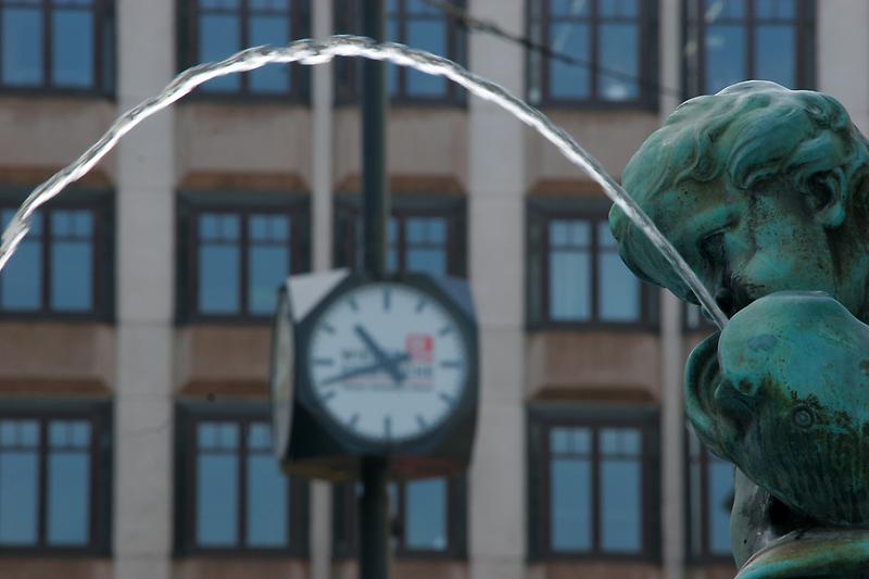 Brunnen in der City