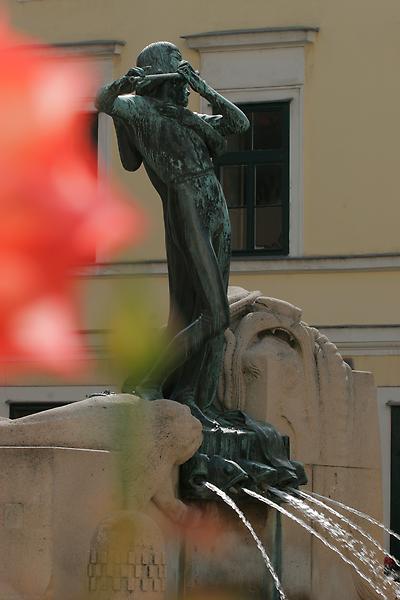 Brunnen in der City