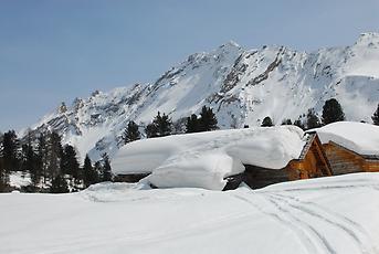 Schneebedeckt, Fanes, 2014
