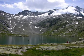 Zillertaler Alpen, Unterer Gerlossee, JUli 2997