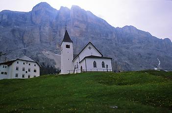 Hospiz Hl.Kreuzkofel, Dolomiten, 1993