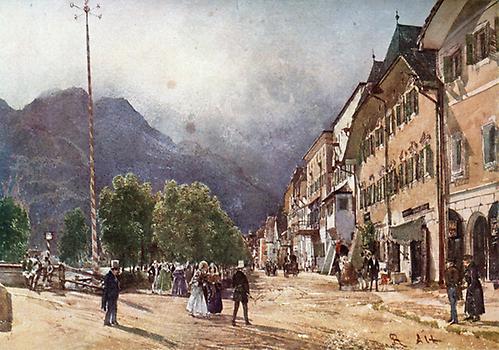 Franz Alt, Die Esplanade von Ischl