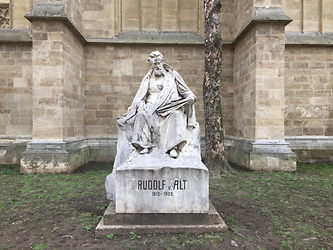 Rudolf von Alt-Denkmal am Wiener Minoritenplatz