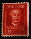 Sonderbriefmarke Auenbruggers (1937)