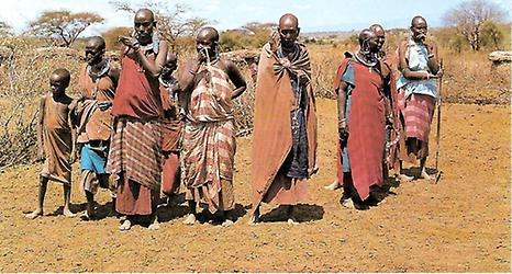 Samburu-Frauen, Süd-Sudan