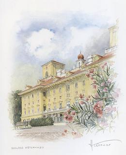 Schloss Esterhazy, Aquarell, 1999