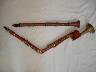 Nachbau Basset-Clarinet nach Theodor Lotz und B-Klarinette verm. Dennler um 1790.