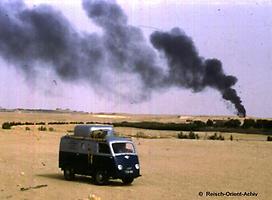1952 in den Ölfeldern von Kuwait, © Reisch - Orient-Archiv
