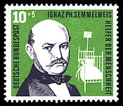 Deutsche Briefmarke, Semmelweis