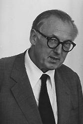 Johannes Spalt. Foto, 1985, © Die Presse/Harald Hofmeister, für AEIOU