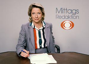 ORF 1982 Mittagsredaktion Ursula Stenzel