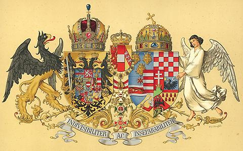 Mittleres Wappen von Österreich-Ungarn 1915