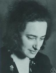 Mathematikerin Olga Taussky-Todd in Göttingen, 1932.