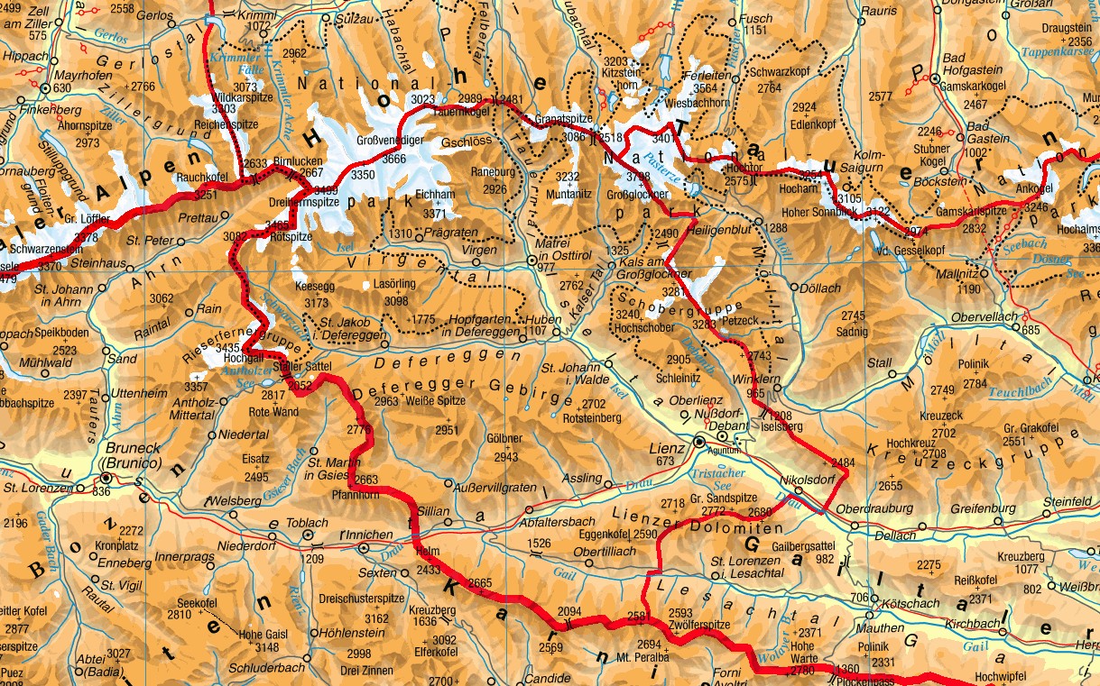 Osttirol | Landkarte-Österreich | Alles über Österreich | Community im