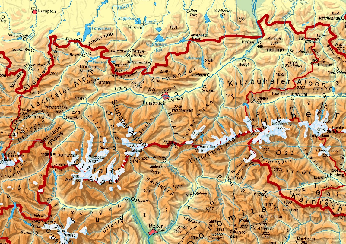 25 Awesome Karte Tirol