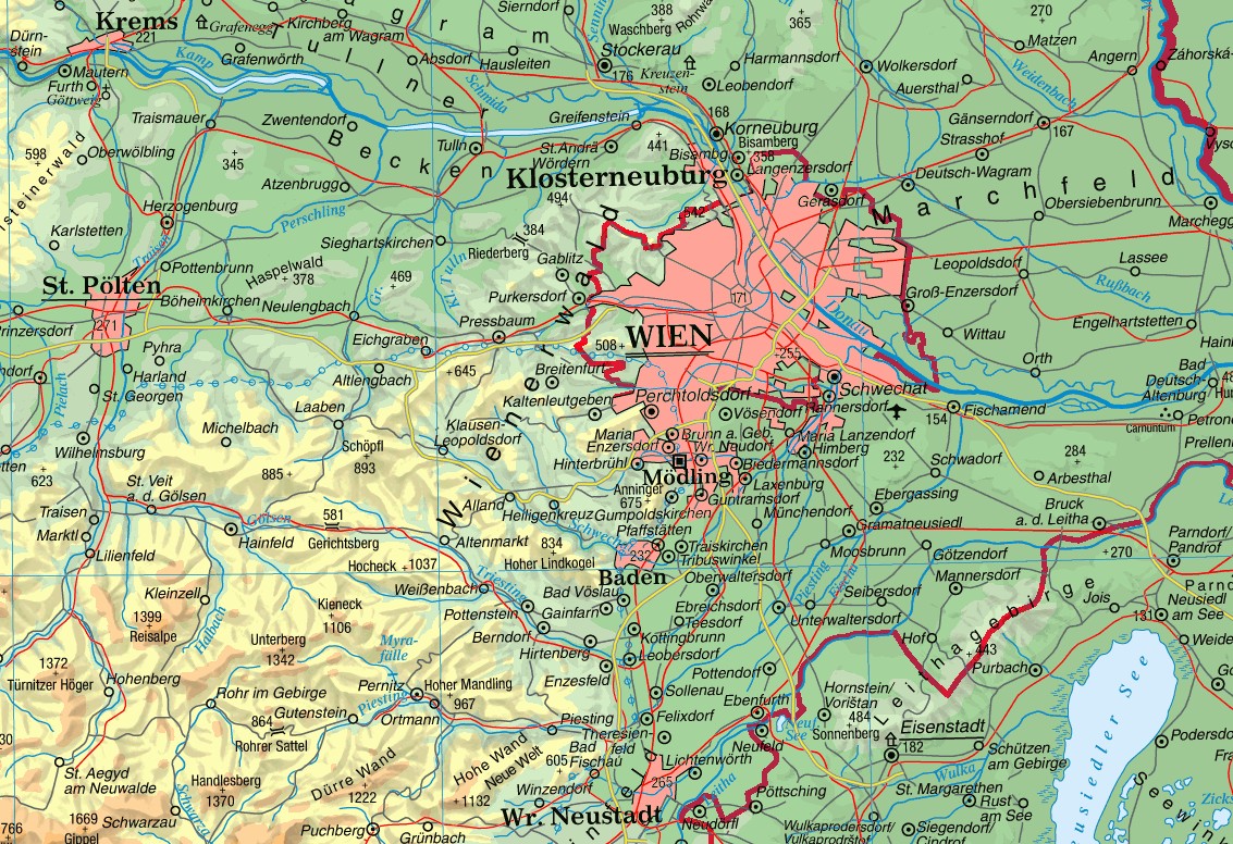 Wien | Landkarte-Österreich | Alles über Österreich | Community im