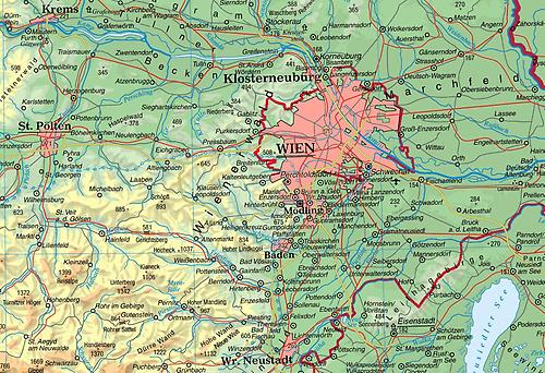 Wien | Landkarte-Österreich | Alles über Österreich | Community im
