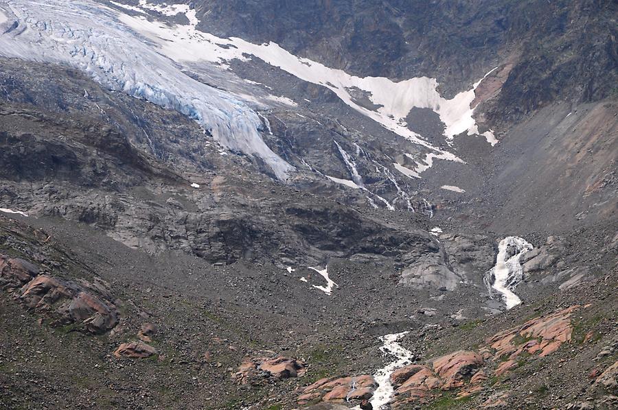 Gletscherzunge des Sulzenau-Ferners