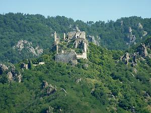 Ruine oberhalb Dürnsteins, ©Austria-Forum