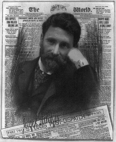 Joseph Pulitzer in einer Darstellung aus dem Jahr 1904