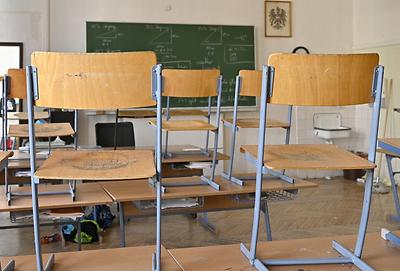 Seit 16. März stehen viele Klassenzimmer in Österreich leer