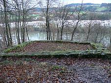 Wachtturm Hirschleitengraben, Blick gegen Norden