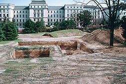 Ausgrabung Rudolfstiftung 1999