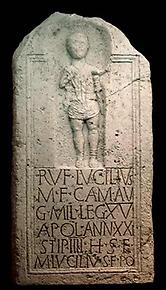 Grabstein des Rufus Lucilius