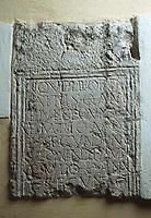 Grabstele des Novellus Optatus