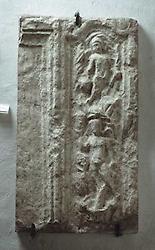 Relief von einem Grabbau