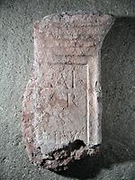 Fragment einer Inschrift