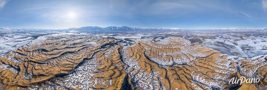 Chara Desert, Russia, © AirPano 