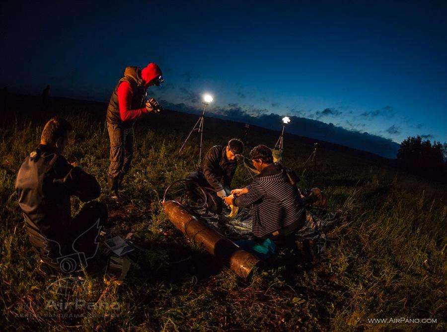 Preparing to fly, © AirPano 