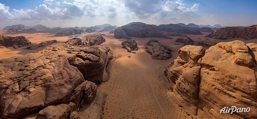 Wadi Rum Desert, Jordan, © AirPano 