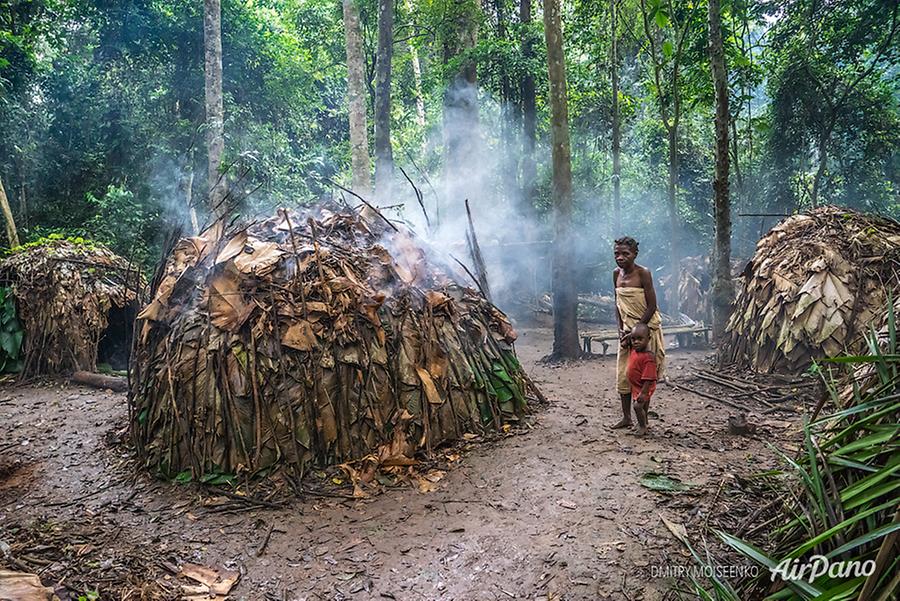 Baka people, Cameroon, © AirPano 