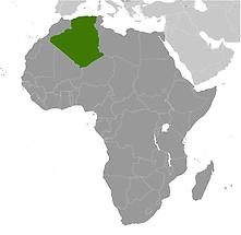 Algeria in Africa