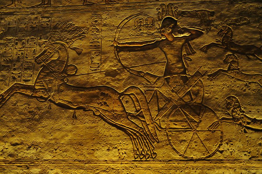 Abu Simbel - Great Temple; Relief