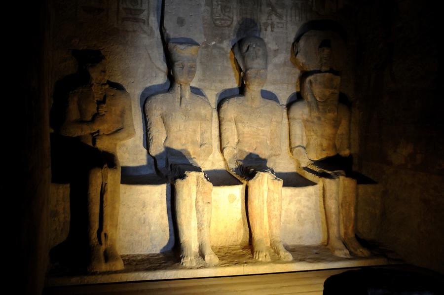 Abu Simbel - Great Temple; Sanctuary