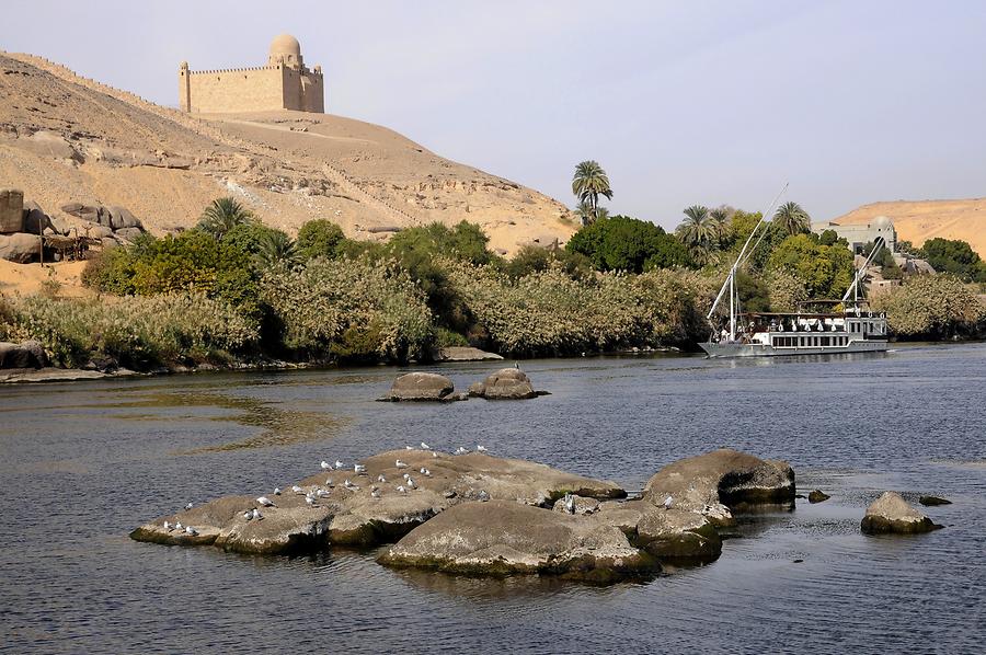 Aswan - Mausoleum of Aga Khan III