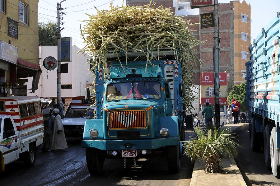 Edfu - Street Life; Market